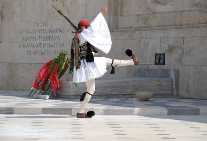Atenas, monumento soldado desconocido
