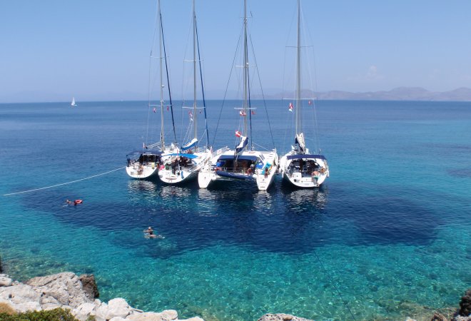 Veleros y Catamaran en Turquia